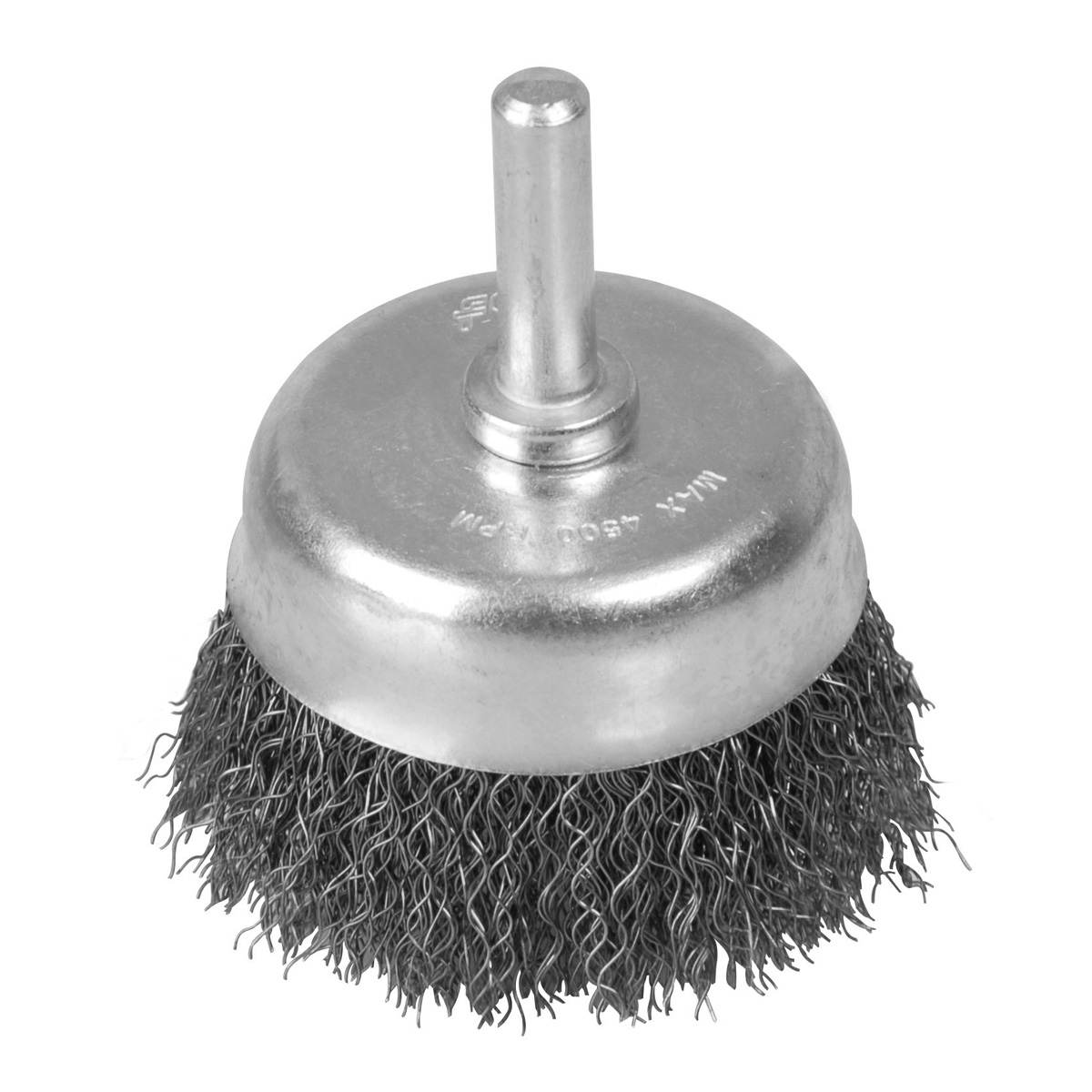 Carda Circular Alambre Delgado 3'' X 0.30 Con Zanco 1/4'' Foy