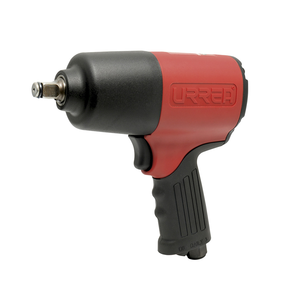 Foto 1 | Pistola De Impacto Neumática Cuadro De 1/2'' 510 Ft-lb Composite Sistema Twin Hammer Urrea