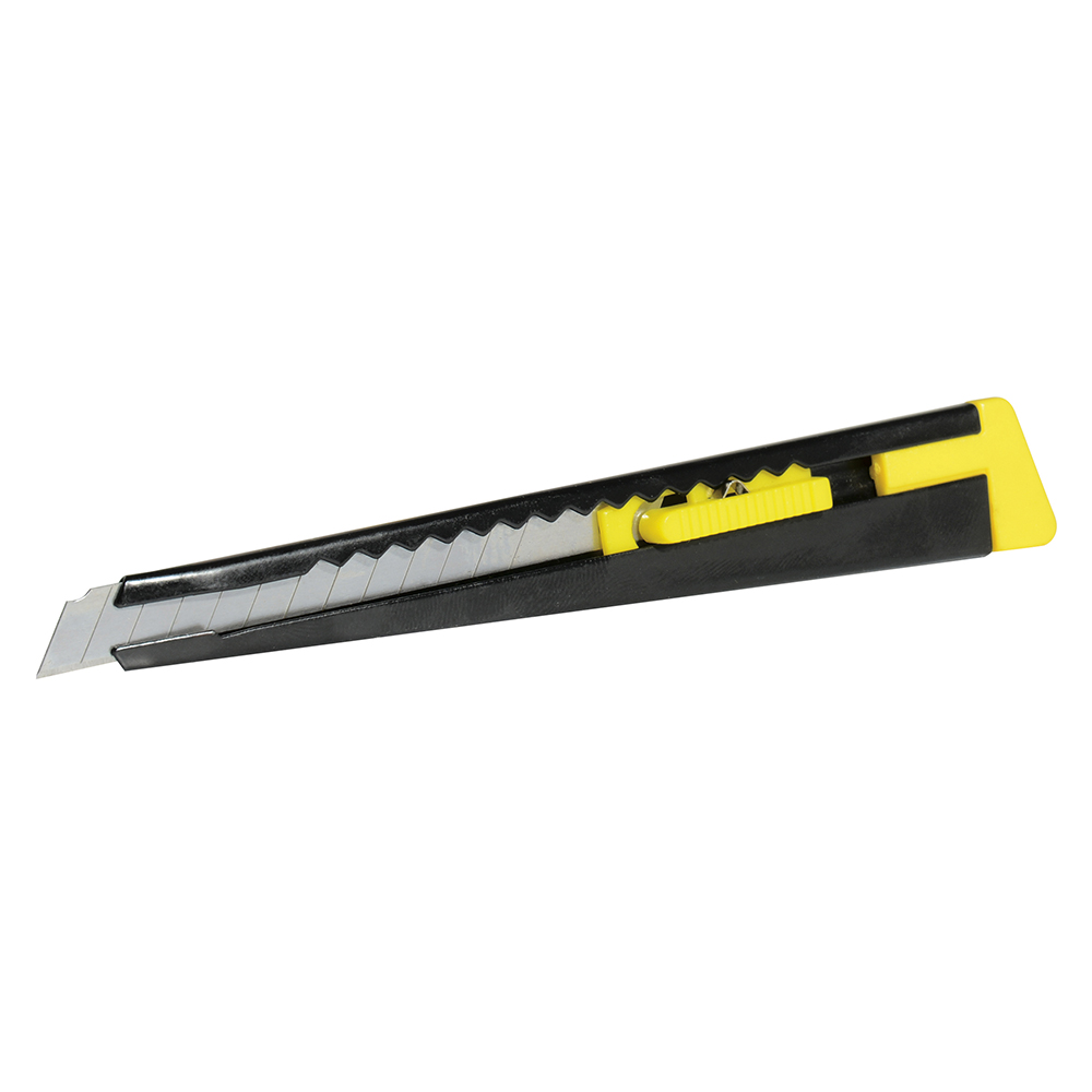 Cutter Con Cuerpo Metálico De 9 Mm, Cambio Automático De Navaja Surtek