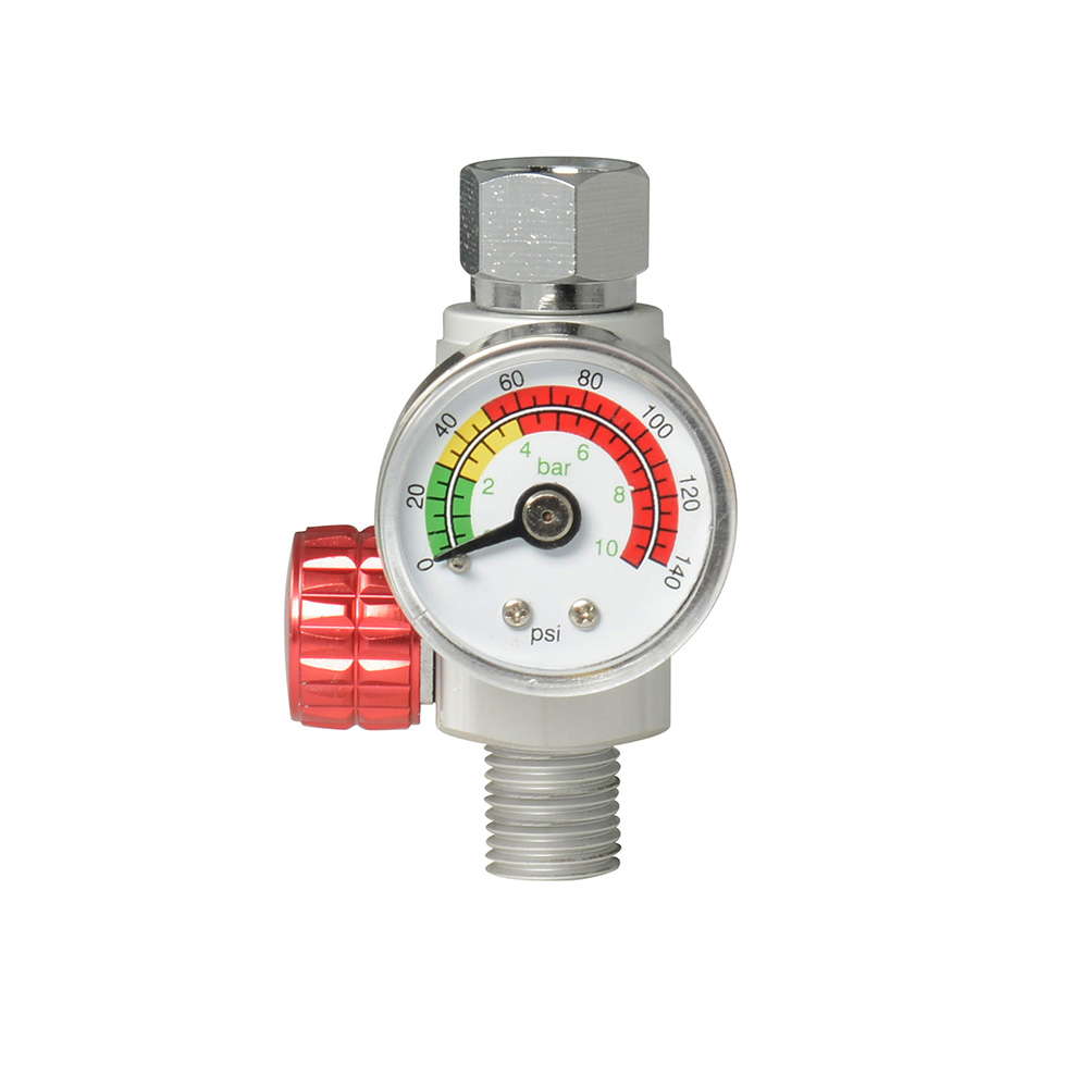Foto 1 | Regulador De Aire Con Manómetro 1/4'' Npt, 140 Psi Urrea