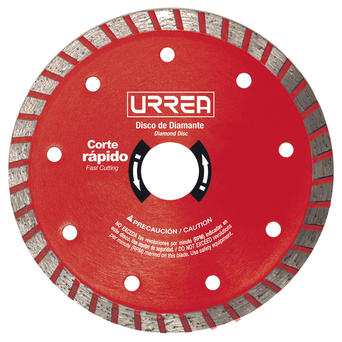 Foto 1 | Disco De Diamante Turbo, 4-1/2'' Urrea