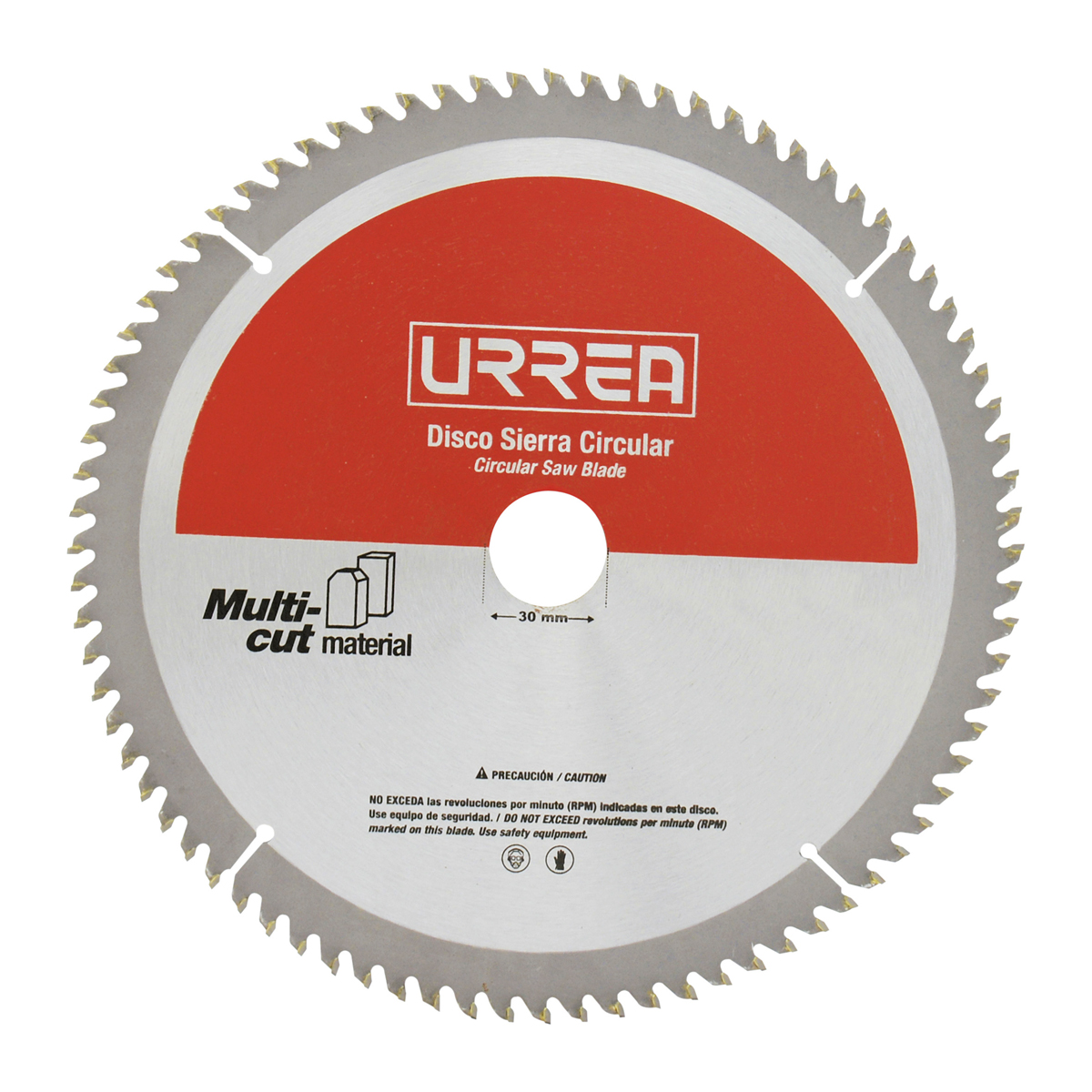 Disco Para Sierra Circular Para Corte Multi-material 100 Dientes, 12'' Urrea