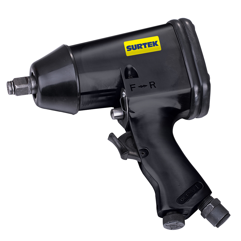 Pistola De Impacto Neumática Cuadro De 1/2'' 207 Ft-lb Sistema Rocking Dog Surtek