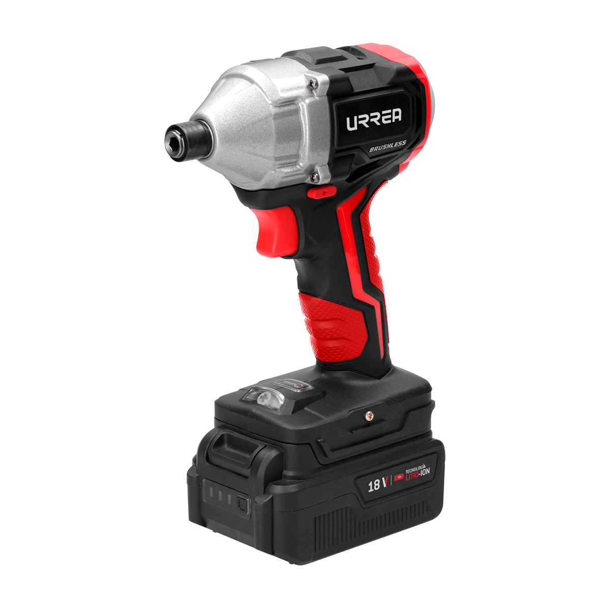 Foto 1 | Atornillador De Impacto 1/4'' A Batería Litio-ion 18 V 350 Nm Urrea