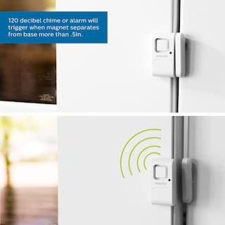 Foto 4 | Alarma Para Ventanas Y Puertas Philips Personal Security, Paquete De 4 - Venta Internacional.