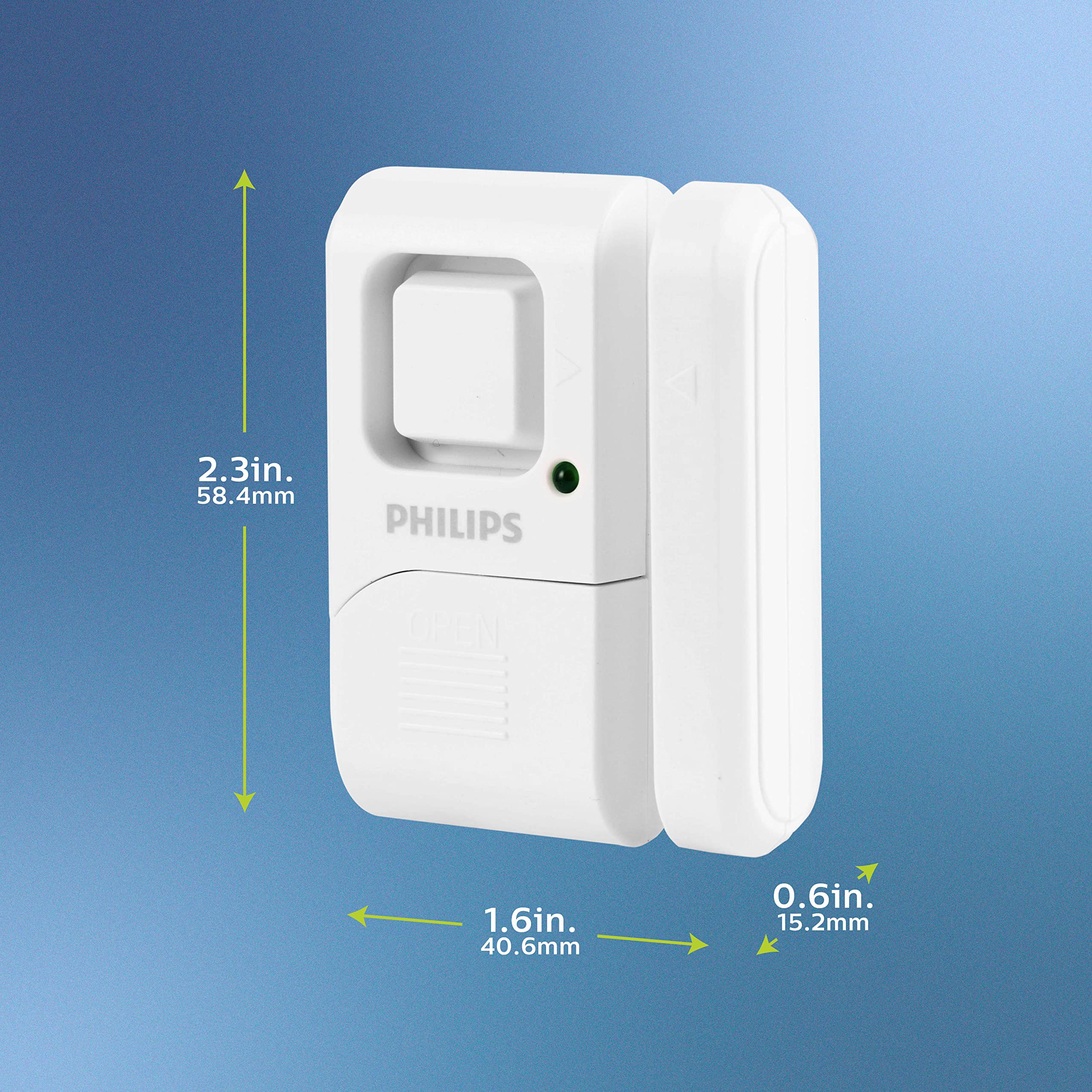 Foto 3 pulgar | Alarma Para Ventanas Y Puertas Philips Personal Security, Paquete De 2 - Venta Internacional.