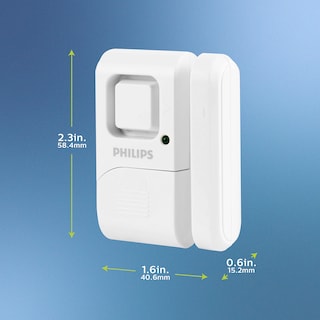 Foto 2 | Alarma Para Ventanas Y Puertas Philips Personal Security, Paquete De 2 - Venta Internacional.