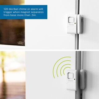 Foto 4 | Alarma Para Ventanas Y Puertas Philips Personal Security, Paquete De 2 - Venta Internacional.
