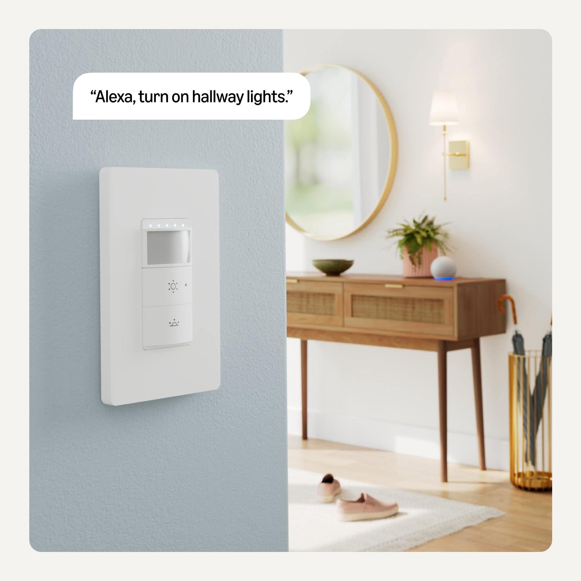 Foto 5 | Interruptor Regulador de Intensidad Inteligente con Sensor de Movimiento Amazon Basics Paquete de 2 - Venta Internacion