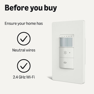 Foto 6 | Interruptor Regulador de Intensidad Inteligente con Sensor de Movimiento Amazon Basics Paquete de 2 - Venta Internacion