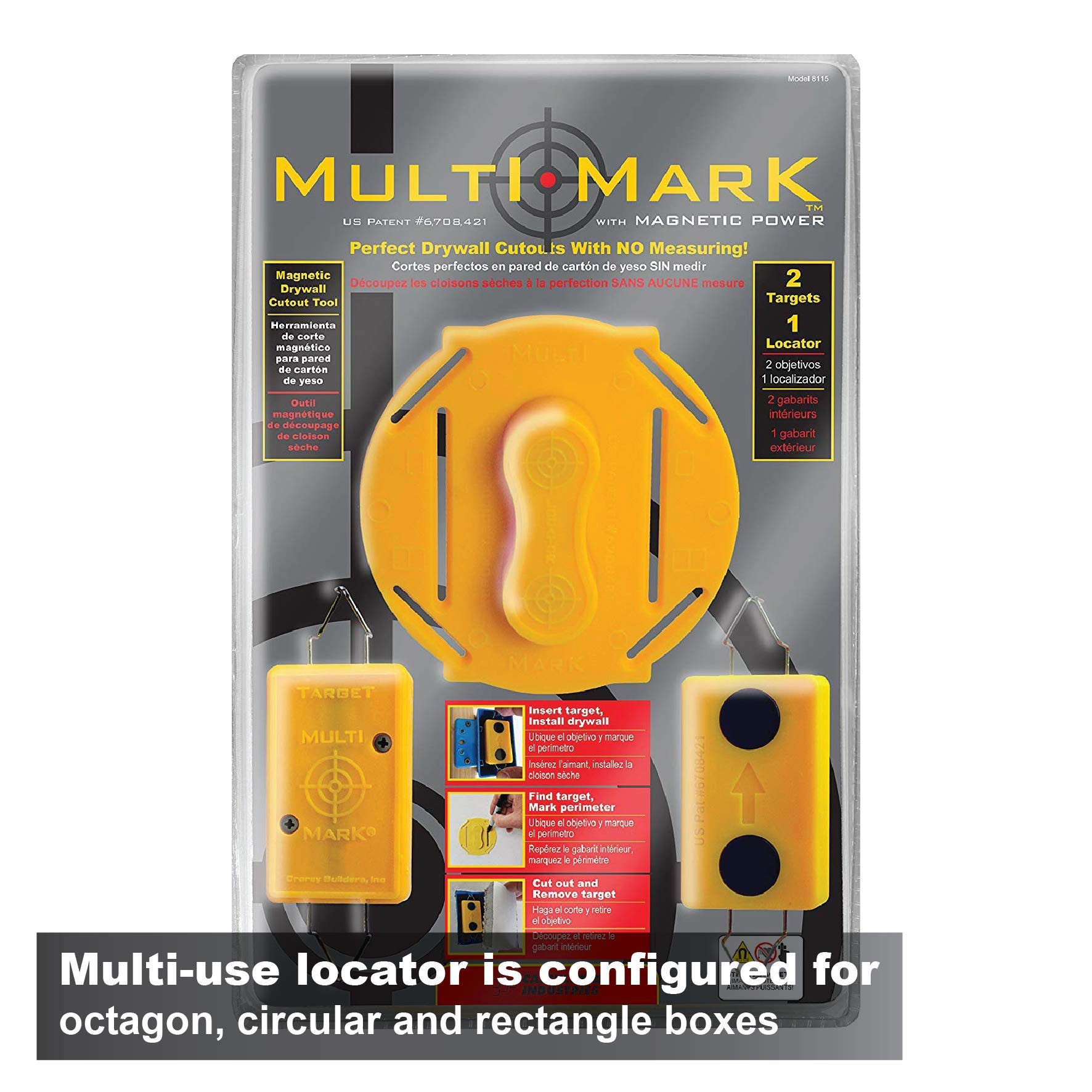 Foto 4 pulgar | Herramienta Localizadora de Recortes para Paneles de Yeso Calculated Industries 8115 - Venta Internacional