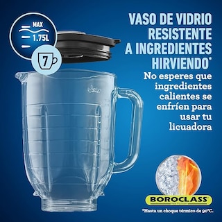 Foto 3 | Licuadora Osterizer 1 Velocidad Vaso de Vidrio