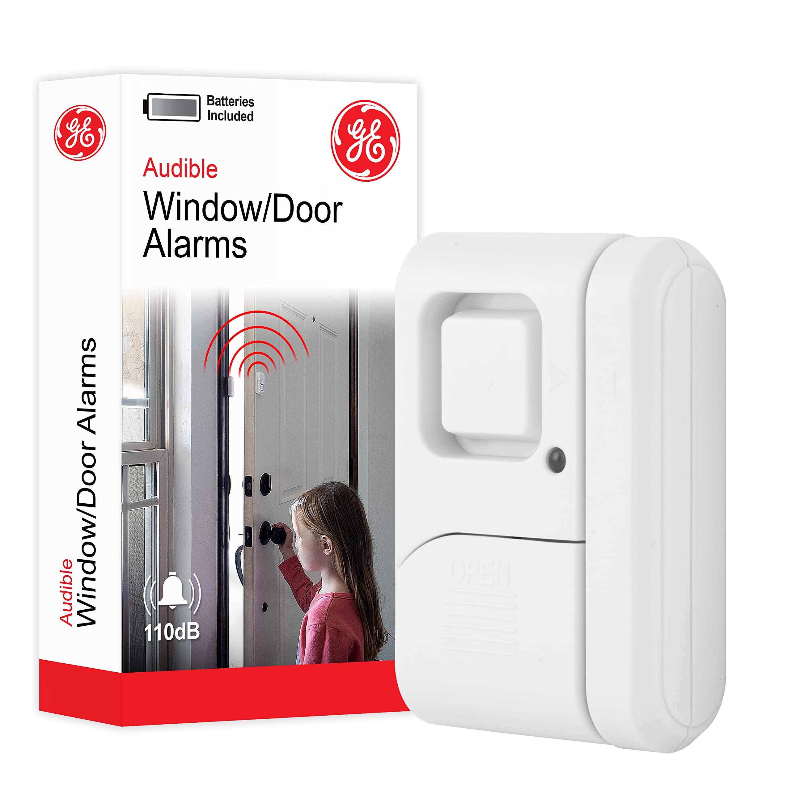 Foto 2 pulgar | Alarma Para Ventanas Y Puertas Ge Personal Security, Paquete De 1 Unidad, Color Blanco - Venta Internacional.