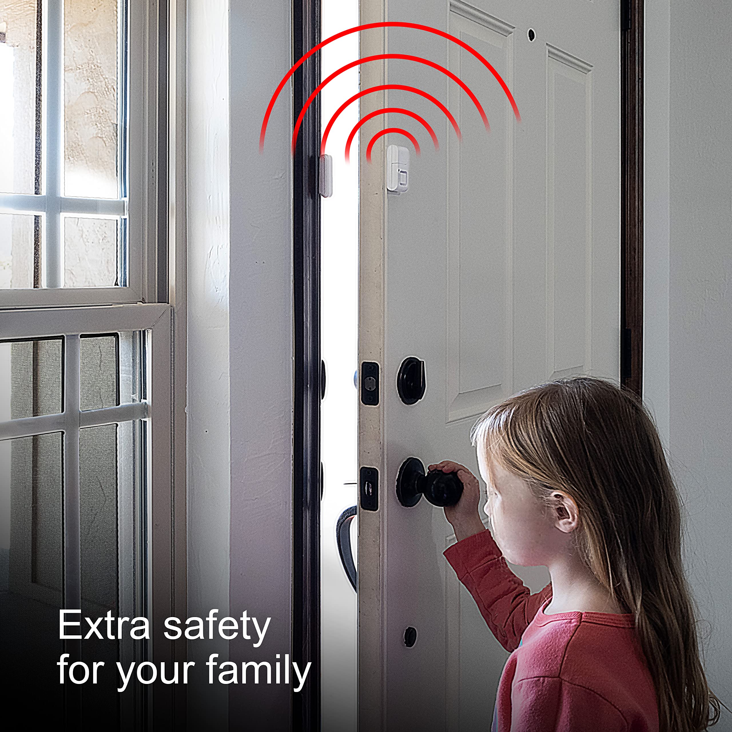 Foto 7 pulgar | Alarma Para Ventanas Y Puertas Ge Personal Security, Paquete De 1 Unidad, Color Blanco - Venta Internacional.