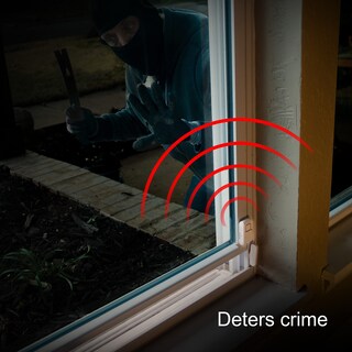 Foto 7 | Alarma Para Ventanas Y Puertas Ge Personal Security, Paquete De 1 Unidad, Color Blanco - Venta Internacional.