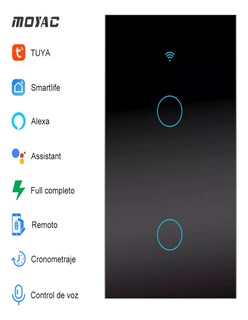 Foto 3 | Interruptor Inteligente Wi-fi De 2 Vías + Termo De Agua De Regalo Güish