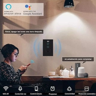 Foto 3 | Enchufe Inteligente Wifi Eo Safe Imports Compatible con Alexa y Google Assistant