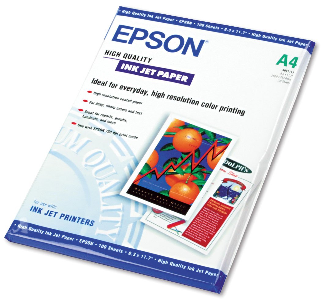 Foto 2 pulgar | Papel De Impresión Epson De 100 Hojas A4 Para Impresoras De Inyección De Tinta - Venta Internacional.