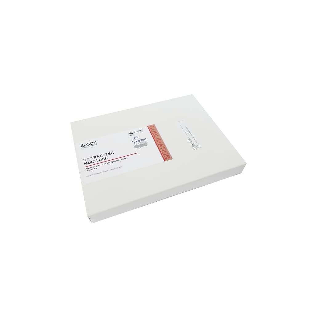 Papel De Transferencia Epson Para Sublimación De Tinta, 8,5 X 11, 100 Hojas - Venta Internacional.