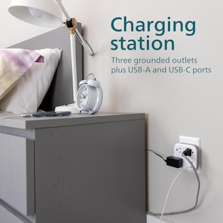 Foto 5 | Extensor De Sobretensión Philips Ezfit De 3 Salidas Con Usb 12 W 980j - Venta Internacional.