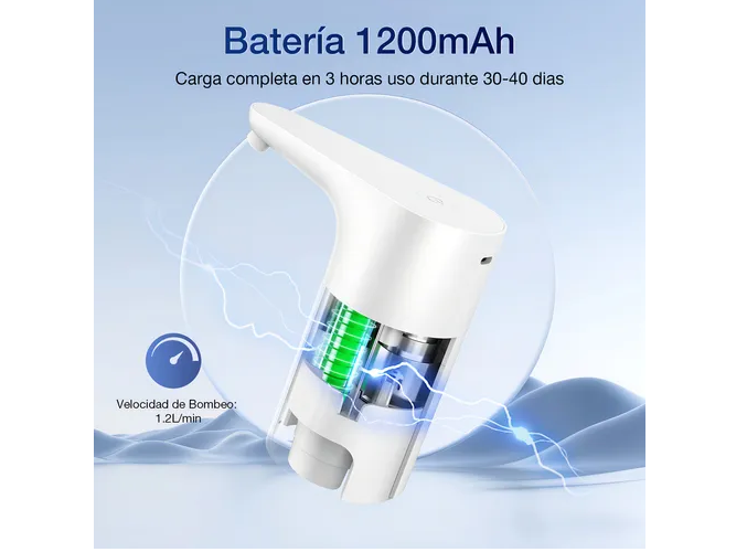 Foto 3 pulgar | Dispensador Xtellar De Agua Portátil Eléctrico 1hora Para Agua