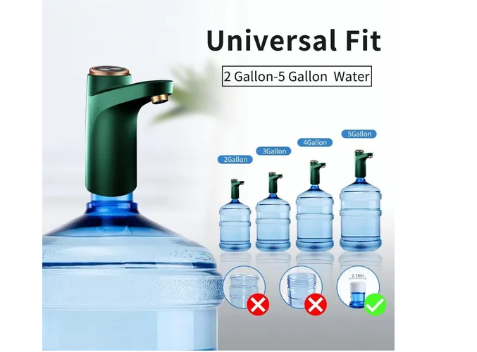 Foto 5 pulgar | Dispensador Xtellar De Agua Eléctrico Recargable Usb, Bomba De Agua
