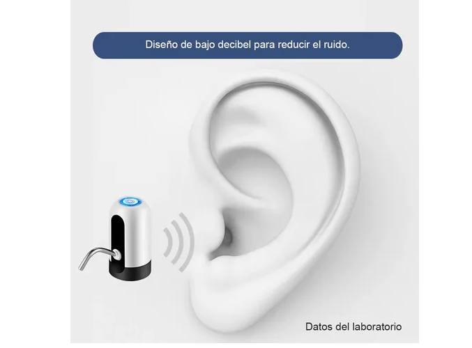 Foto 3 | Dispensador de agua Xtellar Recargable Usb