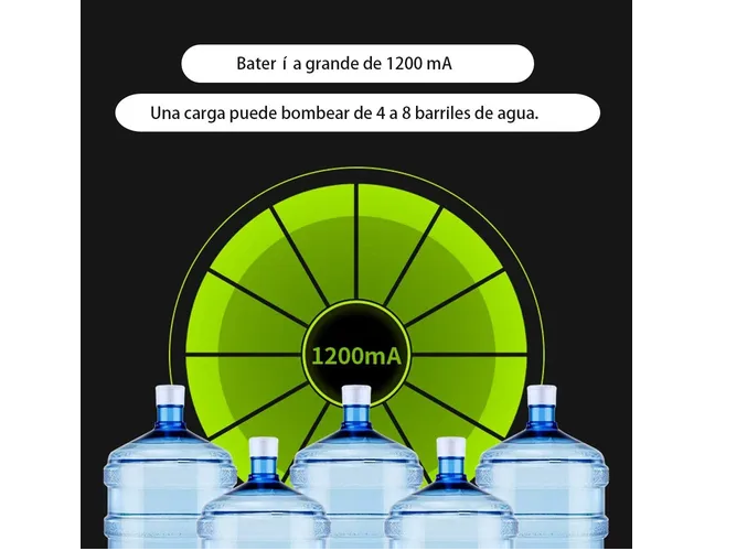 Foto 6 pulgar | Dispensador de agua Xtellar Recargable Usb