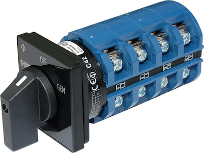Foto 1 | Interruptor Rotativo Ac Blue Sea Systems 9093 Off + 2 Posiciones - Venta Internacional.