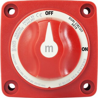 Foto 3 | Interruptor De Batería Blue Sea Systems 6010 Serie M De Doble Circuito - Venta Internacional.