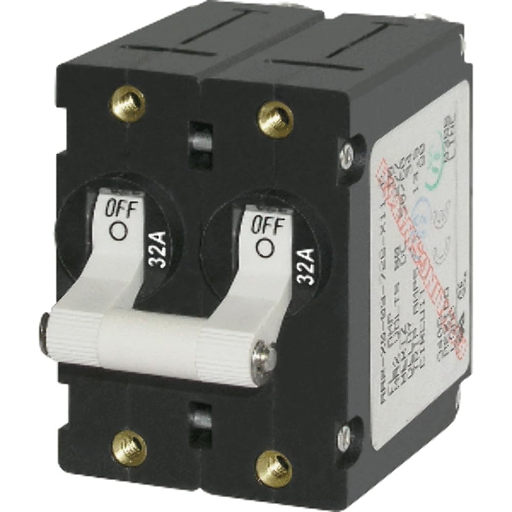 Foto 1 | Interruptor Automático Blue Sea Systems A-series 32a De Doble Polo - Venta Internacional.
