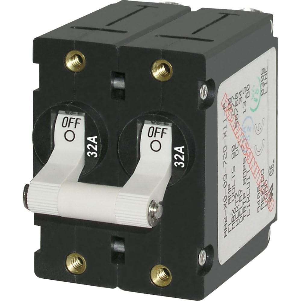 Foto 3 pulgar | Interruptor Automático Blue Sea Systems A-series 32a De Doble Polo - Venta Internacional.