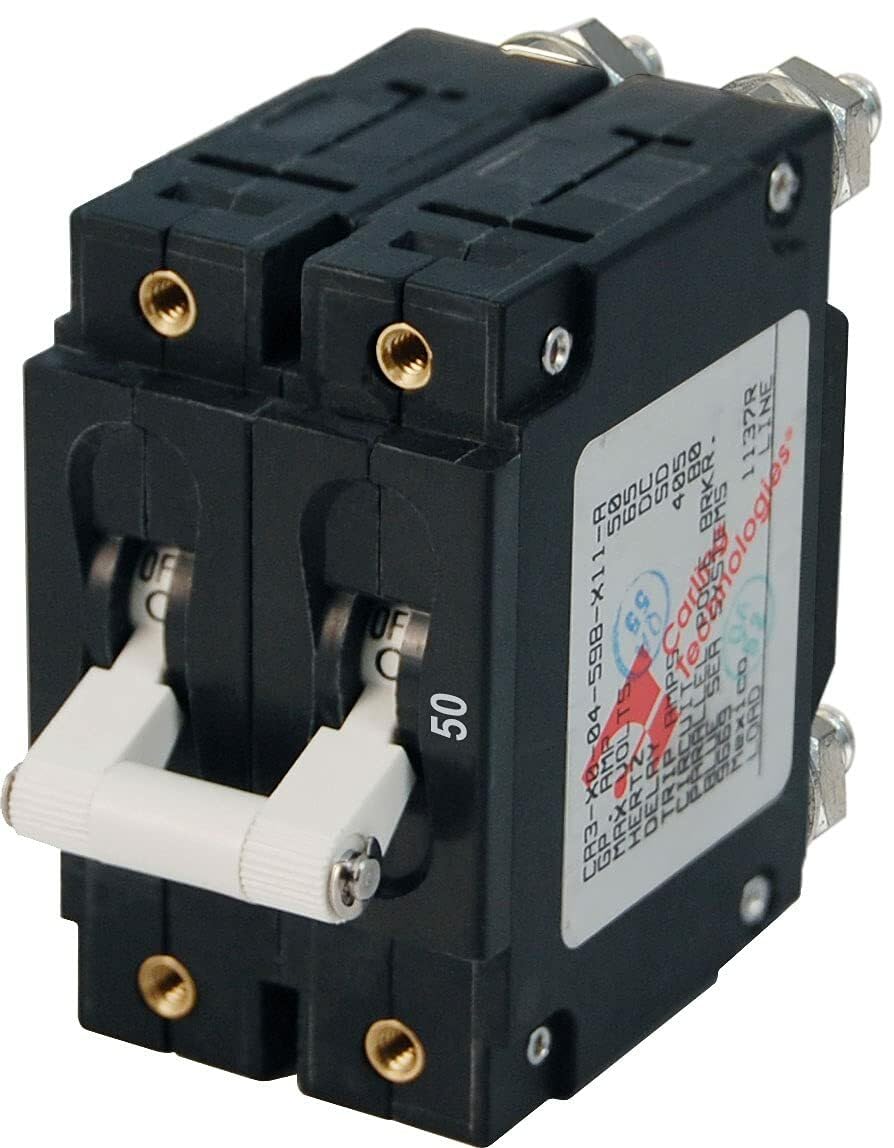Foto 1 | Interruptor Automático Blue Sea Systems Serie C 7251 50a Double Po - Venta Internacional.