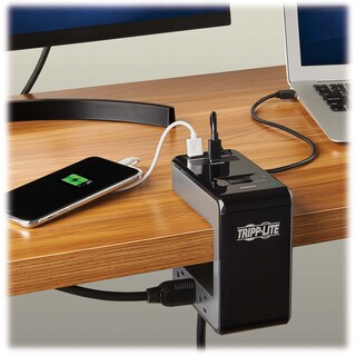 Foto 2 | Protector Contra Sobretensiones Tripp Lite Safe-it, Abrazadera De Escritorio, 6 Salidas Usb-c - Venta Internacional.