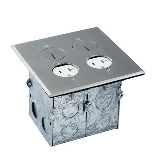 Foto 2 | Kit Abierto Para Monedas Para Caja De Suelo Enerlites 975510-ss, 2 Elementos, 20 A - Venta Internacional.