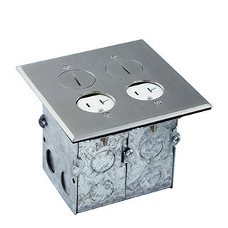 Foto 2 | Kit Abierto Para Monedas Para Caja De Suelo Enerlites 975510-ss, 2 Elementos, 20 A - Venta Internacional.