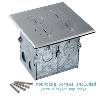 Foto 7 | Kit Abierto Para Monedas Para Caja De Suelo Enerlites 975510-ss, 2 Elementos, 20 A - Venta Internacional.