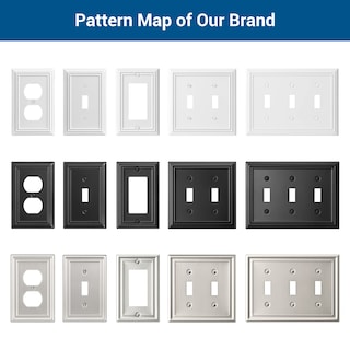 Foto 7 | Platos De Pared Dewenwils Decorator De Metal Blanco, Paquete De 4 - Venta Internacional.