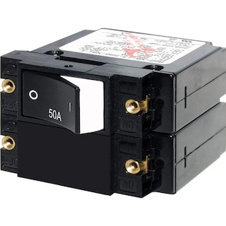 Foto 1 | Interruptor Automático Blue Sea Systems A-series 50a De Doble Polo - Venta Internacional.