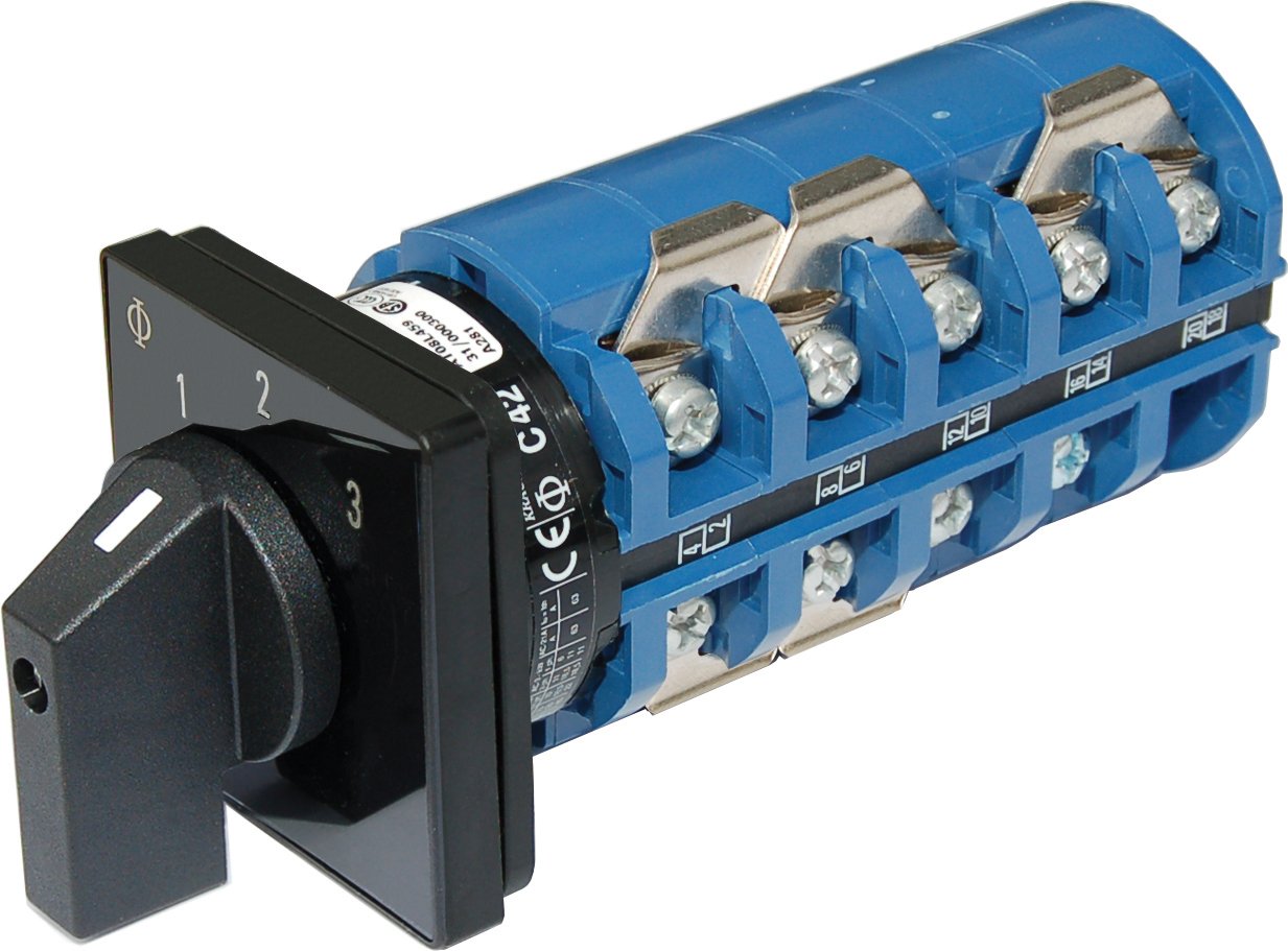 Foto 2 pulgar | Interruptor Rotativo Ac Blue Sea Systems 9077 Off + 3 Posiciones - Venta Internacional.