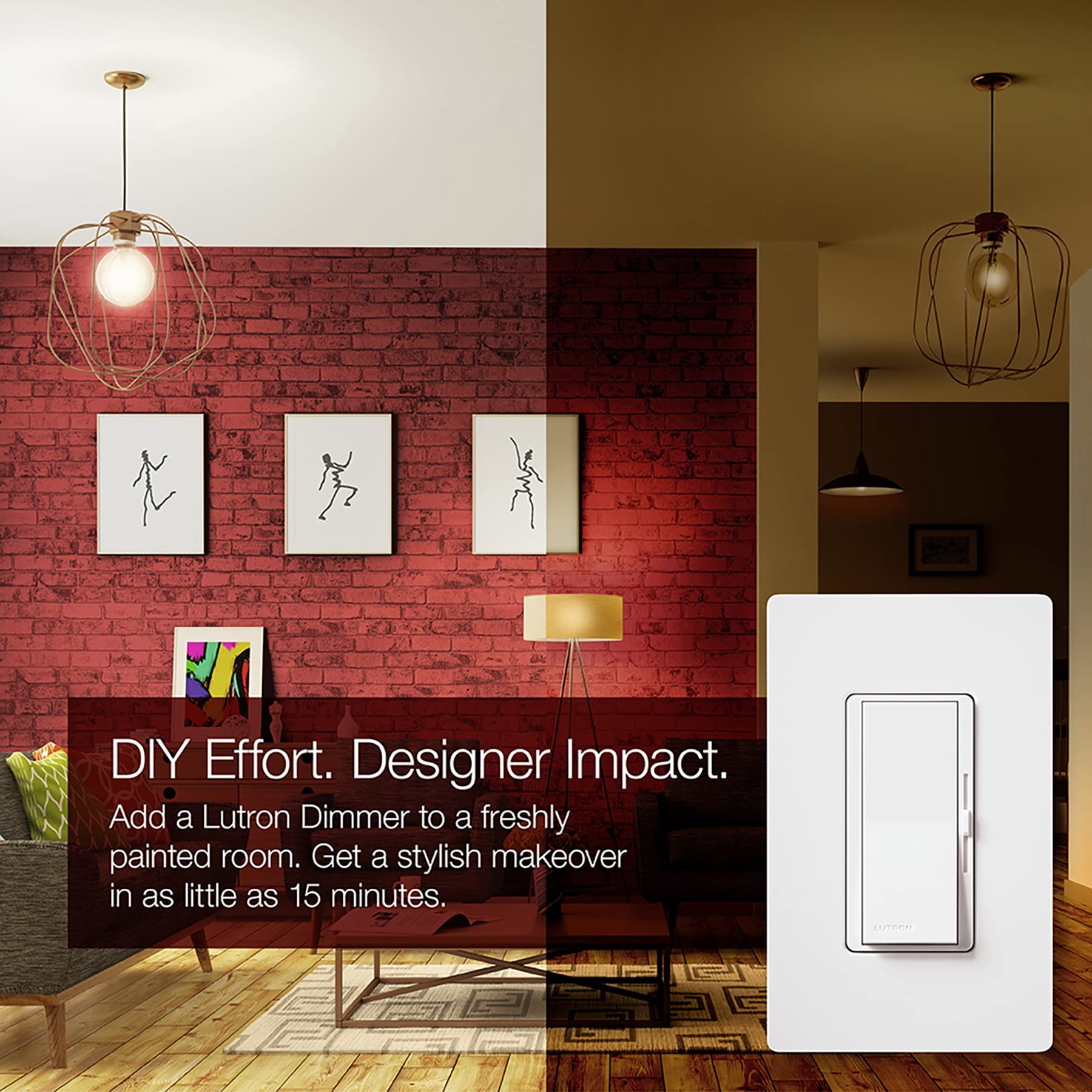 Foto 4 pulgar | Interruptor De Intensidad Lutron Diva Led+ Para Bombillas Regulables De 150 W - Venta Internacional.