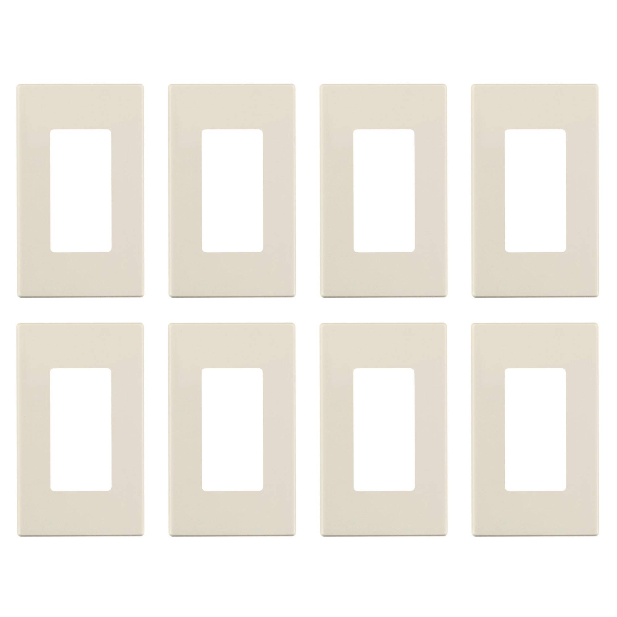 Foto 2 pulgar | Plato De Pared Leviton C36-80301-0st Light Almond 1 Gang Decora - Venta Internacional.