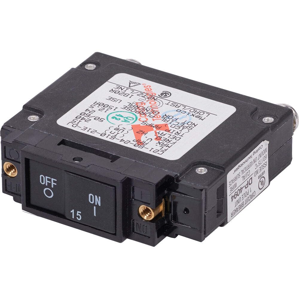 Foto 2 pulgar | Disyuntor Blue Sea Systems Serie C Flat Rocker 15 A Ac - Venta Internacional.