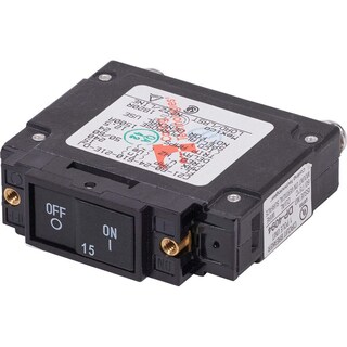 Foto 1 | Disyuntor Blue Sea Systems Serie C Flat Rocker 15 A Ac - Venta Internacional.
