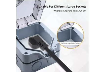 Foto 3 | Exclusivo Enchufe Impermeable Xtellar Para Exteriores, De Alta Durabilidad