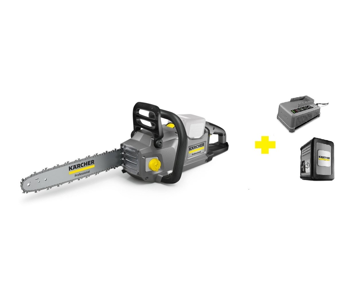 Foto 3 pulgar | Motosierra Con Batería Y Cargador Cs 400/36 Bp Karcher