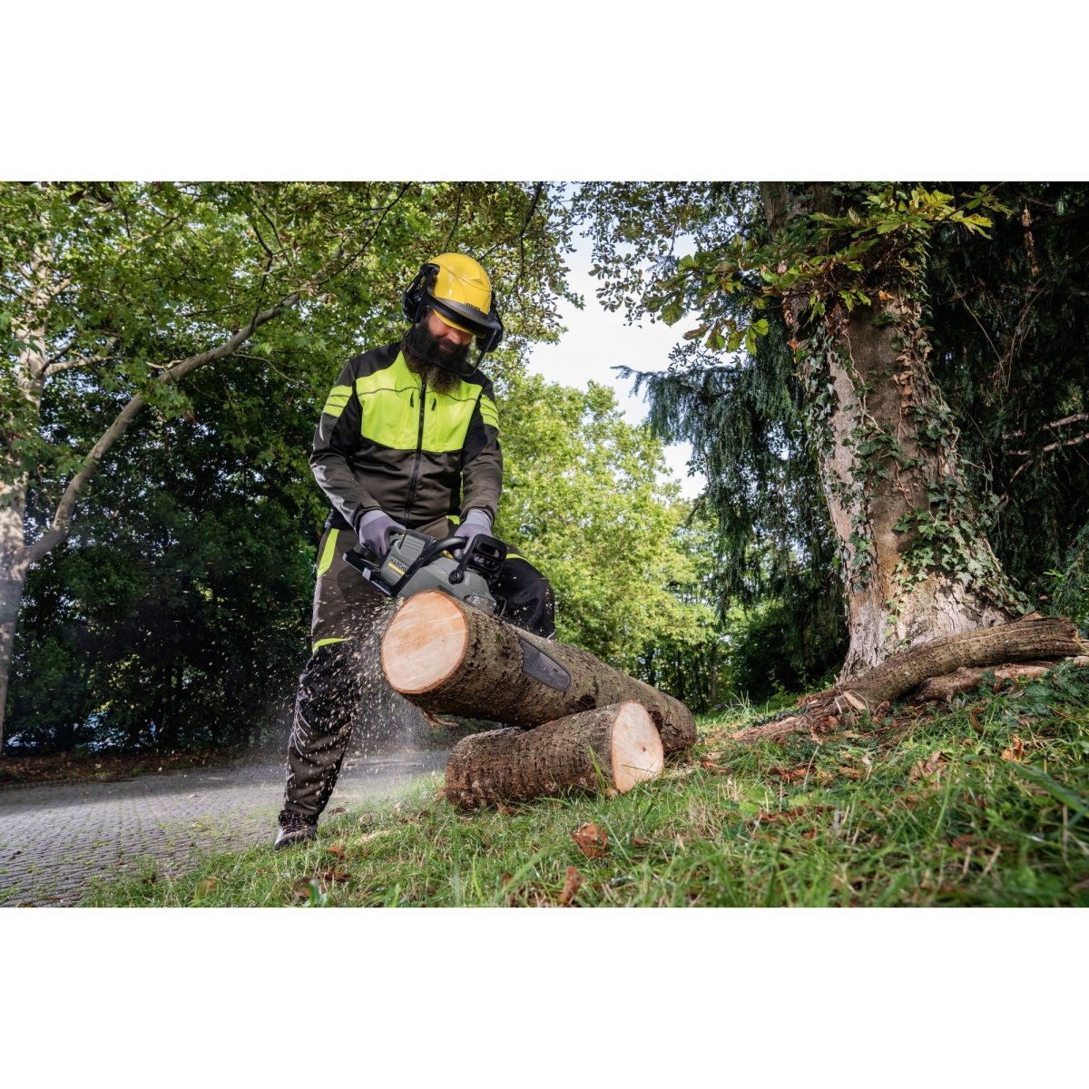 Foto 5 pulgar | Motosierra Con Batería Y Cargador Cs 400/36 Bp Karcher