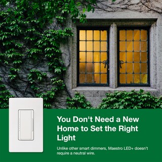 Foto 7 | Interruptor De Intensidad Lutron Maestro Led+ 150 W De Ubicación Única/múltiple - Venta Internacional.