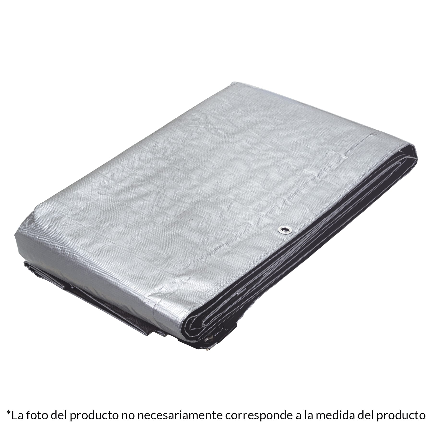 Foto 3 pulgar | Lona  Reforzada 9 x 14 m Truper color Gris