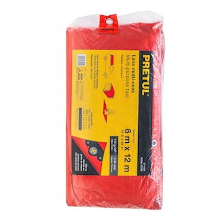 Foto 2 | Lona 6 X 12 M Pretul color Rojo